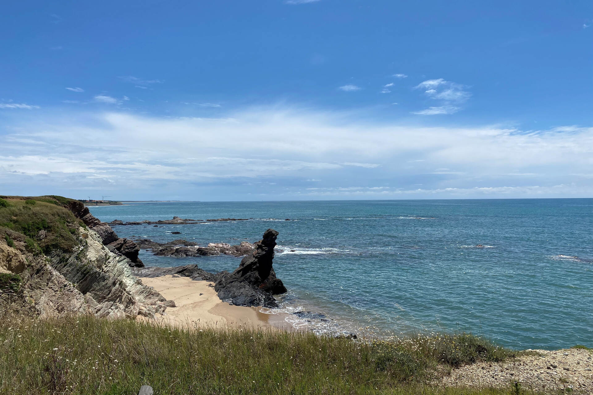 Rocher Sainte Véronique à Brétignolles-sur-Mer