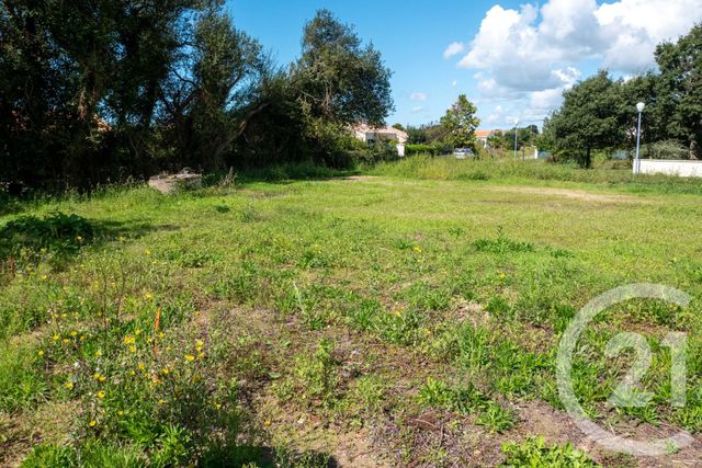 terrain à vendre - 506.0 m2 - BRETIGNOLLES SUR MER - 85 - PAYS-DE-LOIRE - Century 21 Bleu Marine