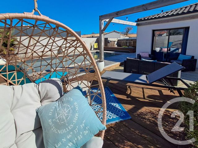 maison à vendre - 4 pièces - 122.1 m2 - LANDEVIEILLE - 85 - PAYS-DE-LOIRE - Century 21 Bleu Marine