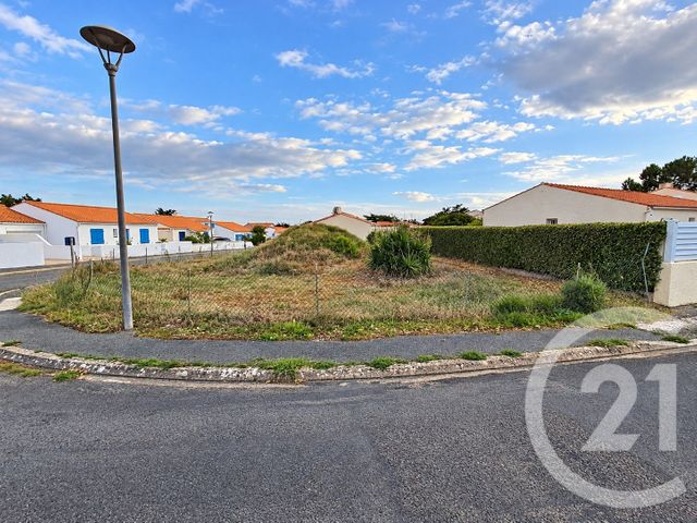 terrain à vendre - 401.0 m2 - BRETIGNOLLES SUR MER - 85 - PAYS-DE-LOIRE - Century 21 Bleu Marine
